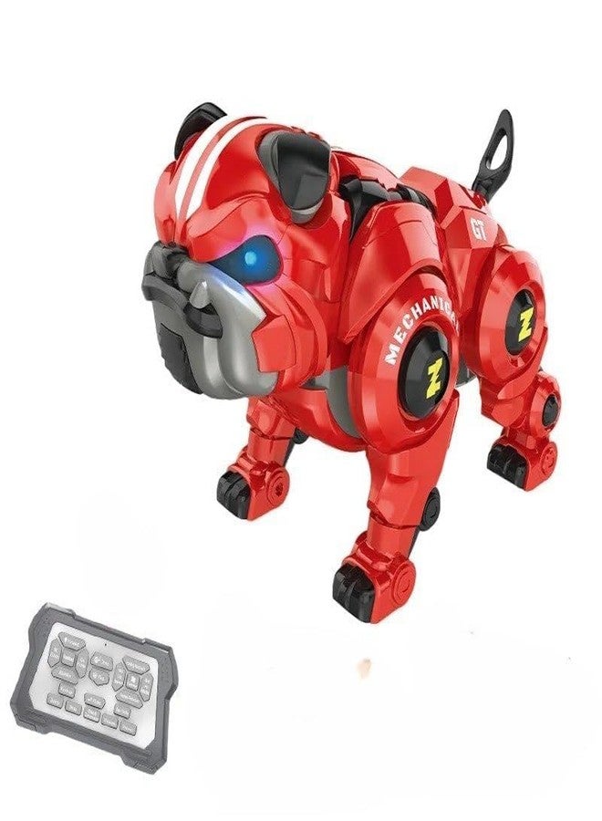 SKYBUCKET Remote Control robotogoy Rechargeable Programmable Robo dogith Singing, Dancing Touch Functions, Red, for Boys Ages 5+ - Image 1
